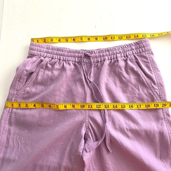 J. Crew Purple Sweatpants Elastic Cuffs Relaxed Fit - Picture 10 of 13
